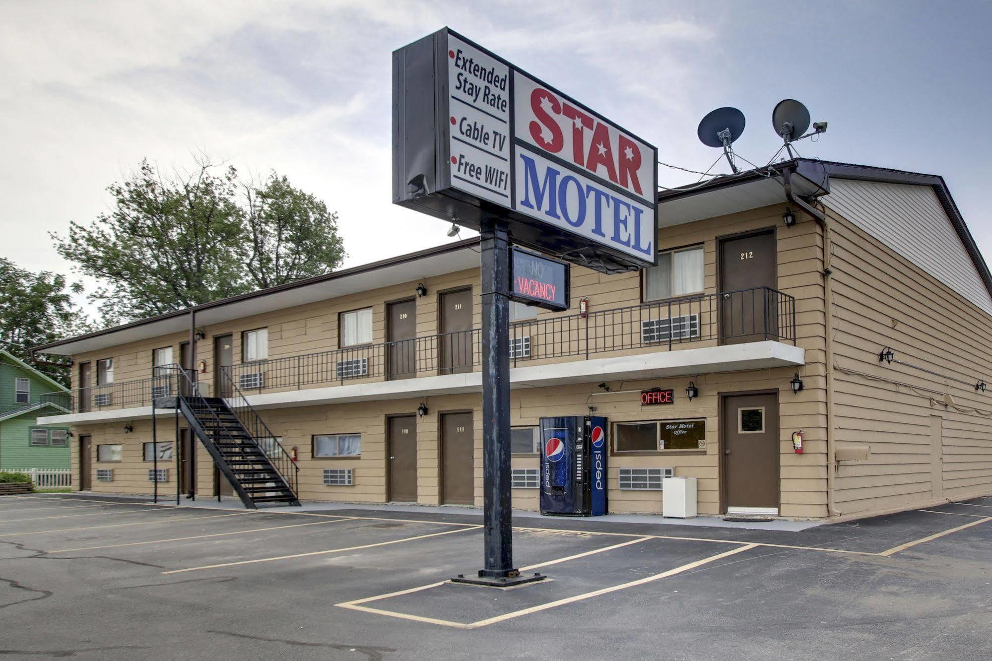 Star Motel Macomb Exterior foto